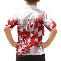 England Rugby Custom Hawaiian Shirt Crystalised Red Rose - Wonder Print Shop