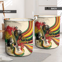 Reggae Soul B.Marley Grungy Laundry Basket Get Up Stand Up - Wonder Print Shop
