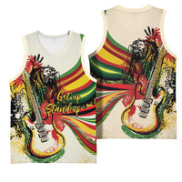 Reggae Soul B.Marley Grungy Basketball Jersey Get Up Stand Up - Wonder Print Shop