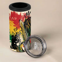 Reggae Soul B.Marley Grungy 4 in 1 Can Cooler Tumbler Get Up Stand Up - Wonder Print Shop