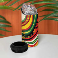 Reggae Soul B.Marley Grungy 4 in 1 Can Cooler Tumbler Get Up Stand Up - Wonder Print Shop