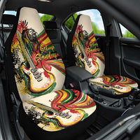 Reggae Soul B.Marley Grungy Car Seat Cover Get Up Stand Up - Wonder Print Shop