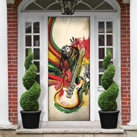 Reggae Soul B.Marley Grungy Door Cover Get Up Stand Up - Wonder Print Shop