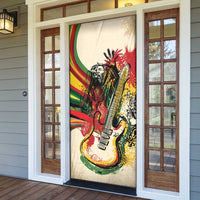 Reggae Soul B.Marley Grungy Door Cover Get Up Stand Up - Wonder Print Shop