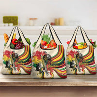 Reggae Soul B.Marley Grungy Grocery Bag Get Up Stand Up - Wonder Print Shop