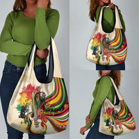 Reggae Soul B.Marley Grungy Grocery Bag Get Up Stand Up - Wonder Print Shop