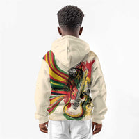 Reggae Soul B.Marley Grungy Kid Hoodie Get Up Stand Up - Wonder Print Shop