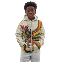 Reggae Soul B.Marley Grungy Kid Hoodie Get Up Stand Up - Wonder Print Shop