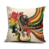 Reggae Soul B.Marley Grungy Pillow Cover Get Up Stand Up - Wonder Print Shop