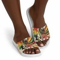 Reggae Soul B.Marley Grungy Slide Sandals Get Up Stand Up - Wonder Print Shop