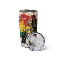 Reggae Soul B.Marley Grungy Tumbler Cup Get Up Stand Up - Wonder Print Shop