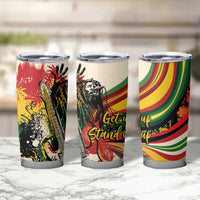 Reggae Soul B.Marley Grungy Tumbler Cup Get Up Stand Up - Wonder Print Shop