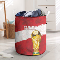 Canada WC2026 Soccer Laundry Basket Les Rouges