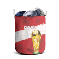 Canada WC2026 Soccer Laundry Basket Les Rouges