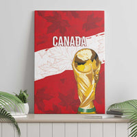 Canada WC2026 Soccer Canvas Wall Art Les Rouges