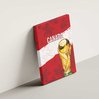 Canada WC2026 Soccer Canvas Wall Art Les Rouges