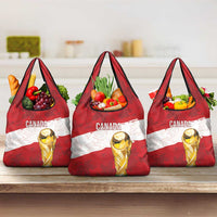Canada WC2026 Soccer Grocery Bag Les Rouges