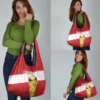 Canada WC2026 Soccer Grocery Bag Les Rouges