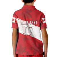 Canada WC2026 Soccer Custom Kid Polo Shirt Les Rouges