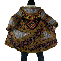 Cameroon Bamenda Toghu Inspired Cloak Classic Motifs