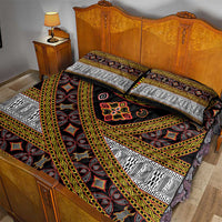 Cameroon Bamenda Toghu Inspired Quilt Bed Set Classic Motifs