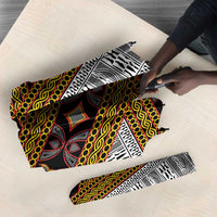 Cameroon Bamenda Toghu Inspired Umbrella Classic Motifs