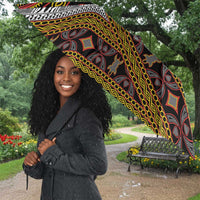 Cameroon Bamenda Toghu Inspired Umbrella Classic Motifs