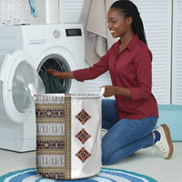 Cameroon Ndop Atoghu Inspired Laundry Basket