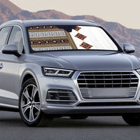 Cameroon Ndop Atoghu Inspired Auto Sun Shade