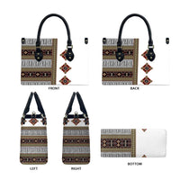 Cameroon Ndop Atoghu Inspired Leather Bag