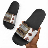 Cameroon Ndop Atoghu Inspired Slide Sandals