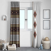 Cameroon Ndop Atoghu Inspired Window Curtain