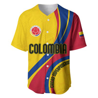 Personalised Colombia Football Baseball Jersey World Cup 2023 Chicas Superpoderosas LT7 - Wonder Print Shop