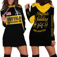 Personalised Buffalo Soldiers Hoodie Dress History of Heroes - Wonder Print Shop