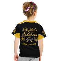 Personalised Buffalo Soldiers Kid T Shirt History of Heroes - Wonder Print Shop
