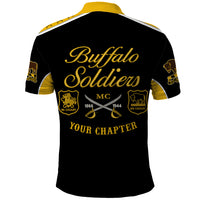 Personalised Buffalo Soldiers Polo Shirt History of Heroes - Wonder Print Shop