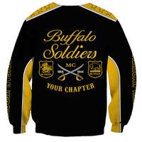 Personalised Buffalo Soldiers Sweatshirt History of Heroes - Wonder Print Shop