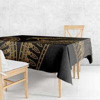 Ancient Egypt Eye of Horus Tablecloth Gold Intricate Feathers