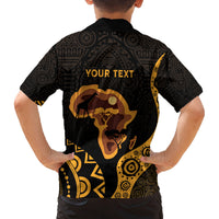 Africa Day Personalized Family Matching Off Shoulder Short Dress and Hawaiian Shirt Ethnic Retro Style LT7 - Wonder Print Shop