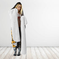 Africa Day Personalized Hooded Blanket Ethnic Retro Style