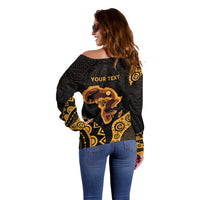 Africa Day Personalized Off Shoulder Sweater Ethnic Retro Style - Wonder Print Shop