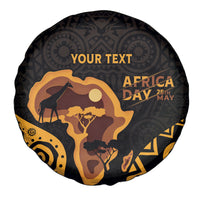 Africa Day Personalized Spare Tire Cover Ethnic Retro Style - Wonder Print Shop