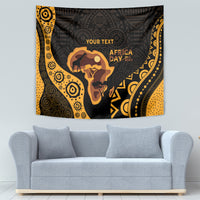 Africa Day Personalized Tapestry Ethnic Retro Style - Wonder Print Shop