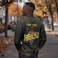 HBCU Grad Personalized Queen Poker Card Sweatshirt Golden Pattern