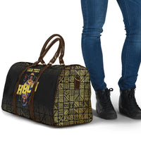 HBCU Grad Personalized Queen Poker Card Travel Bag Golden Pattern