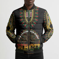 I'm Rooting For Every HBCU Dashiki Style Bomber Puffer Jacket