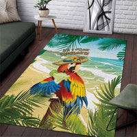 Aloha Hawaii It's 5 o'clock Somewhere Area Rug - Wonder Print Shop