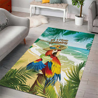 Aloha Hawaii It's 5 o'clock Somewhere Area Rug - Wonder Print Shop