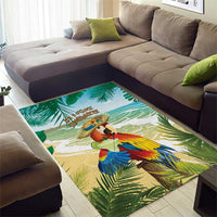 Aloha Hawaii It's 5 o'clock Somewhere Area Rug - Wonder Print Shop
