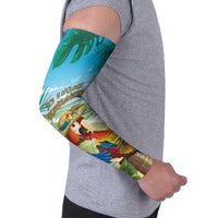 Aloha Hawaii It's 5 o'clock Somewhere Arm Sleeves - Wonder Print Shop